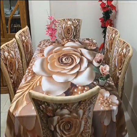 3D printed chair cover and dining table cover-110