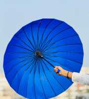 ২৪ শিকের প্রিমিয়াম ছাতা MOON ( Dark Blue )